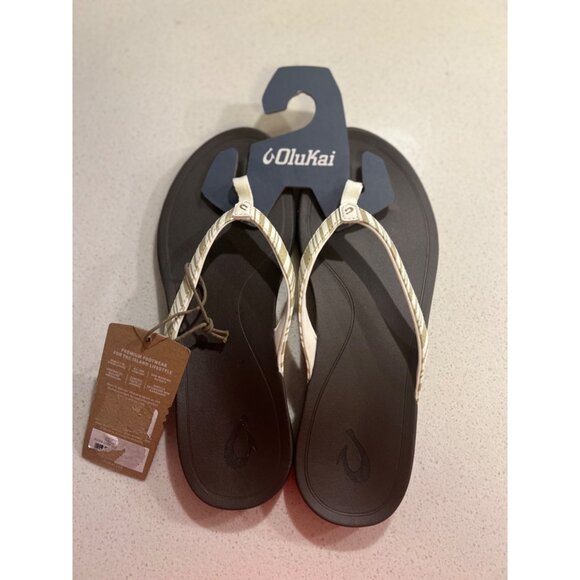 OluKai‎ Ho Opio Women’s Flip Flops NWT - Picture 1 of 3